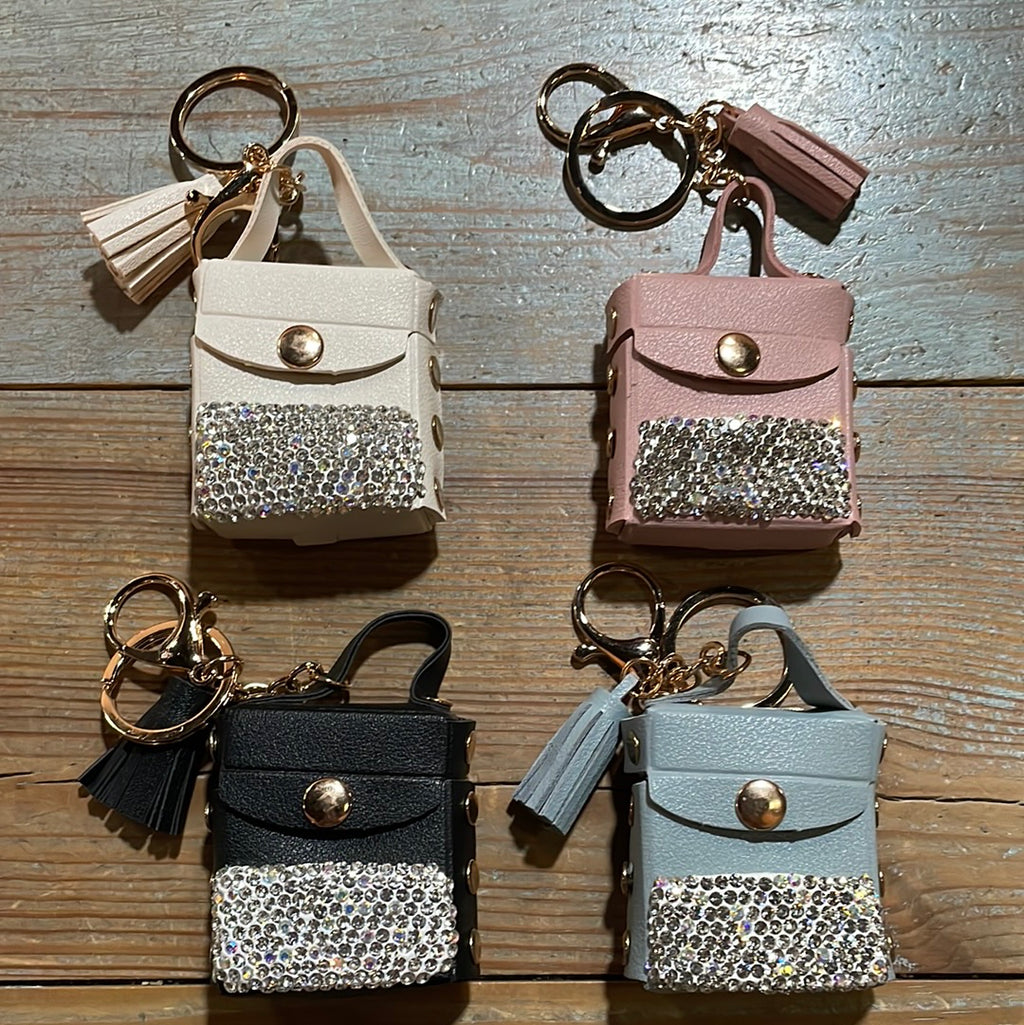 Rhinestone Ear Bud Case