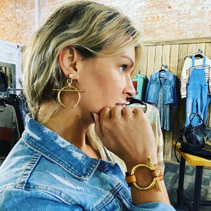 Gold & Silver Earrings