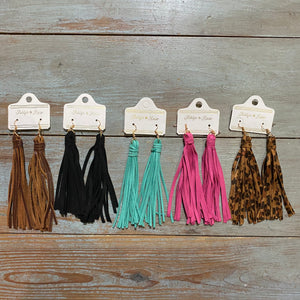 Cowgirl Fringe Earrings