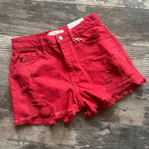 Red Kancan Shorts